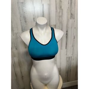 Green sports bra